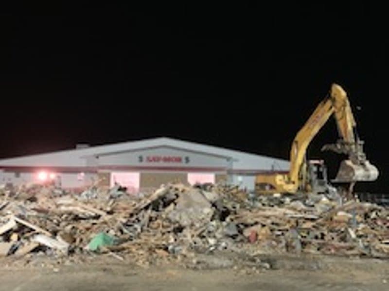 Corning Savemore Demolition